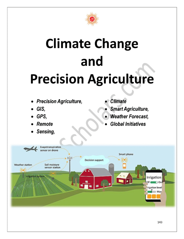 Chapter 1.2 – Climate change and precision Agriculture E-Book