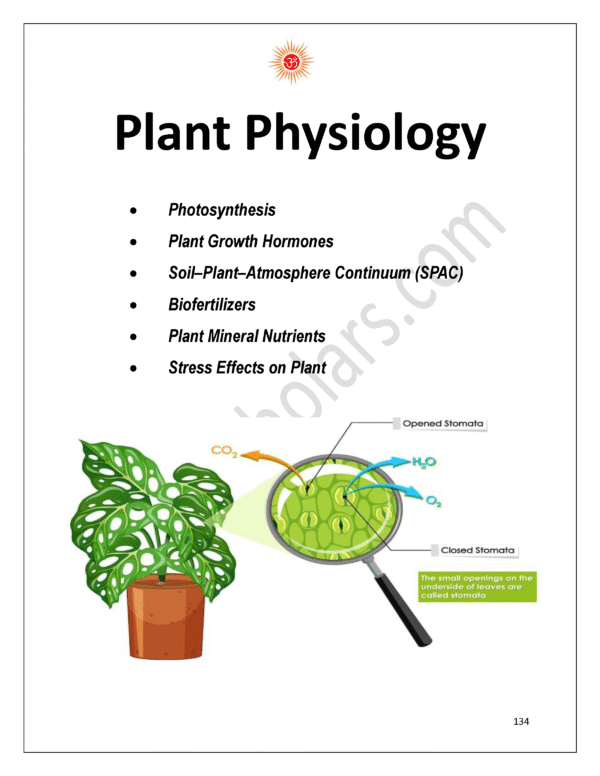 Chapter 2.3 – Plant Physiology E-Book